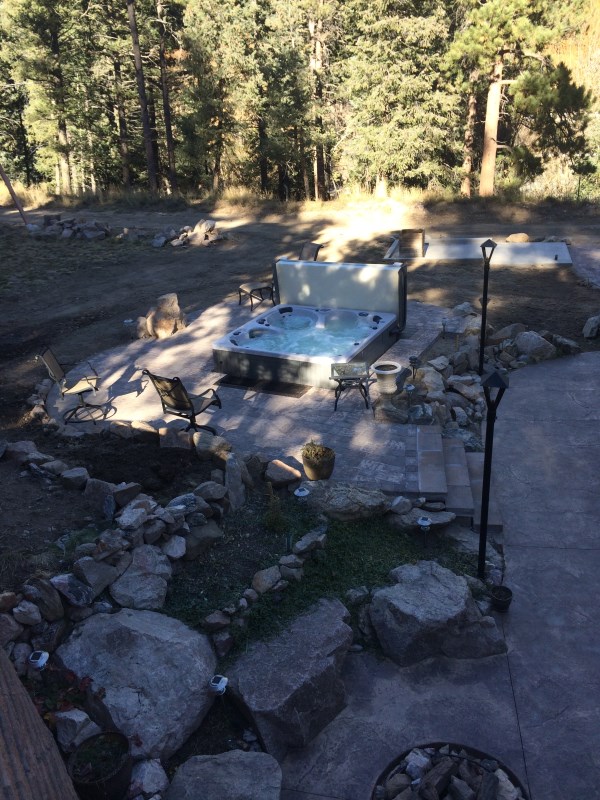 cost to install in ground hot tub