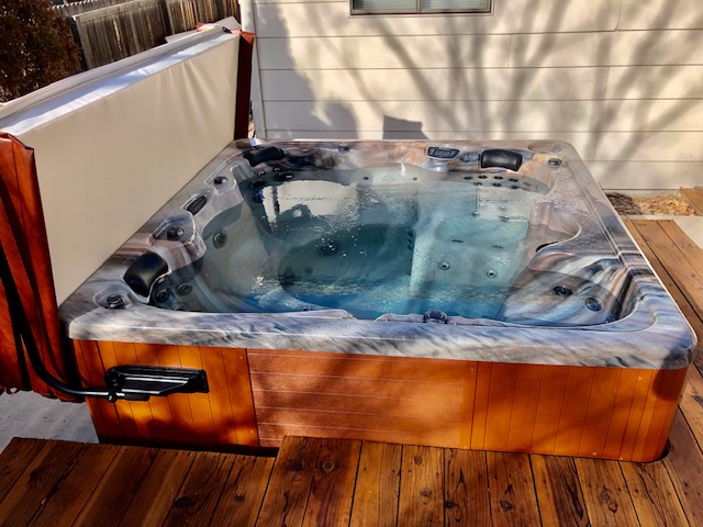 cost to install in ground hot tub